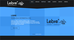 Desktop Screenshot of lebre.com.br