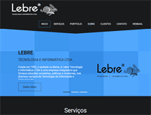 Tablet Screenshot of lebre.com.br
