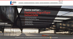 Desktop Screenshot of lebre.fr