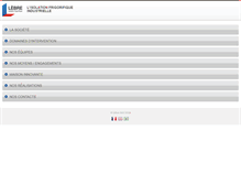 Tablet Screenshot of lebre.fr